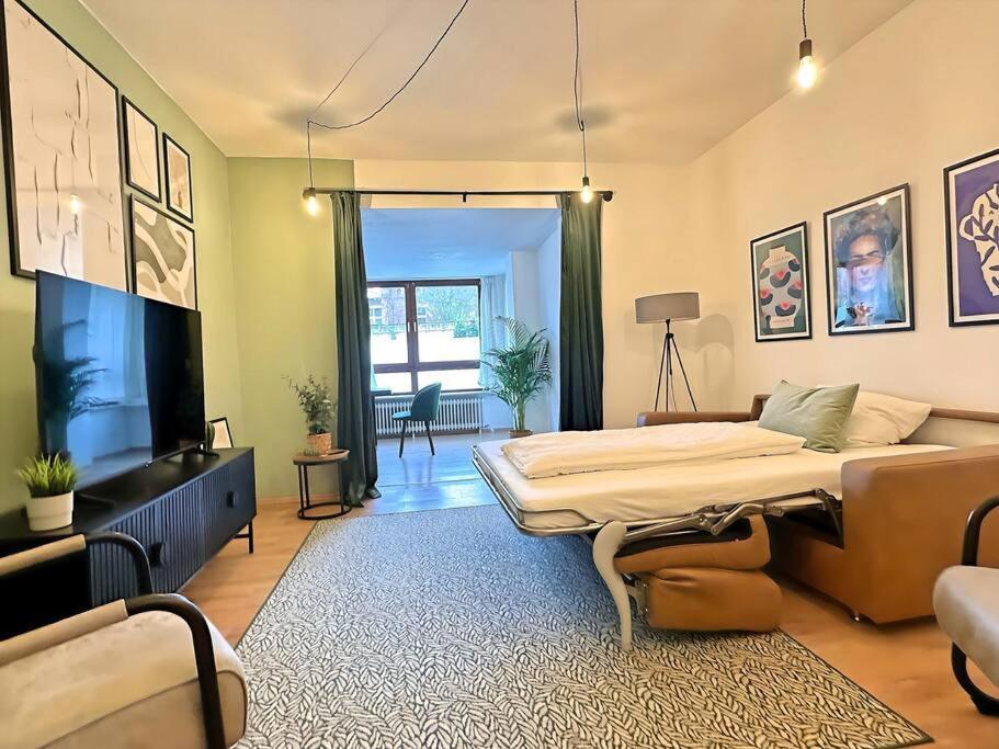 Urban & Chic: 2Bdr, Parkplatz Leilighet Witten Eksteriør bilde
